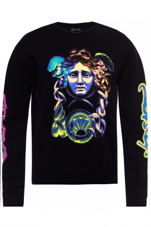 Logo-printed sweatshirt, zdjęcie 1 Logo-printed sweatshirt od Versace